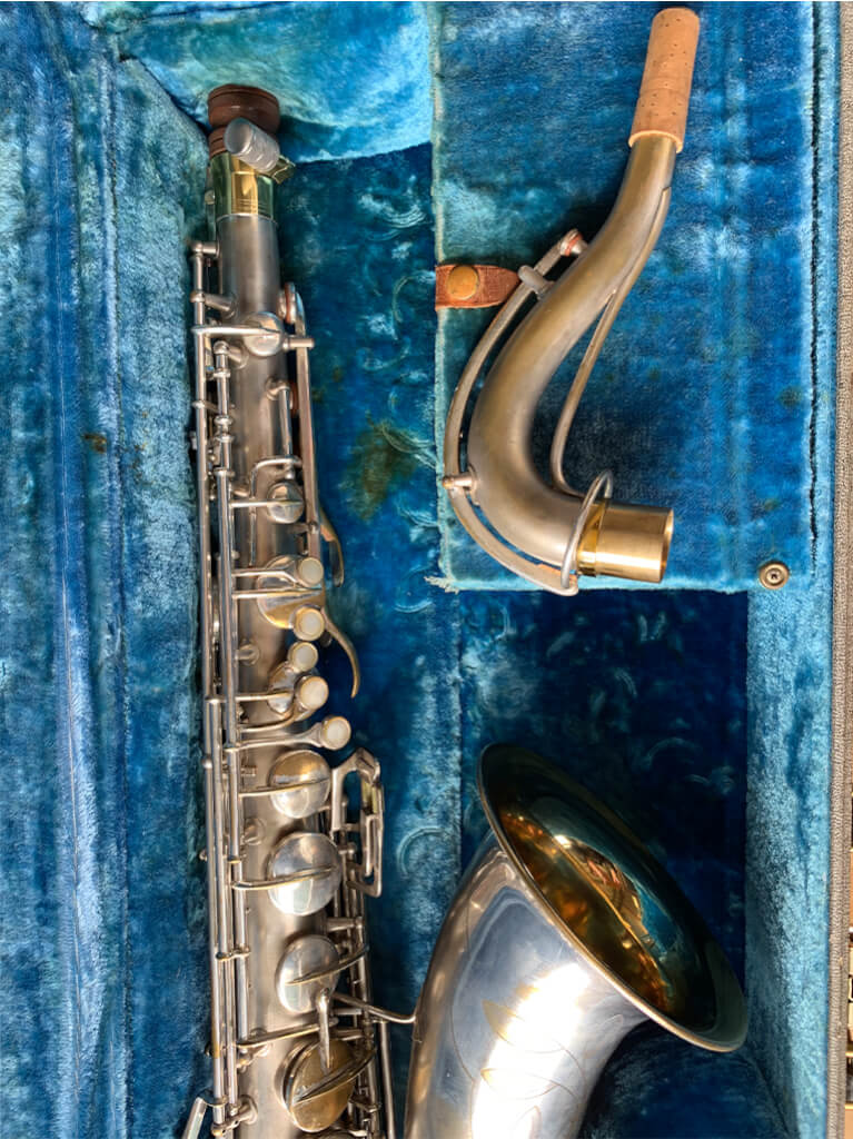 staining On board Nursery school Secondhand Conn New Wonder II Tenor Saxophone - Presto Musical Repairs